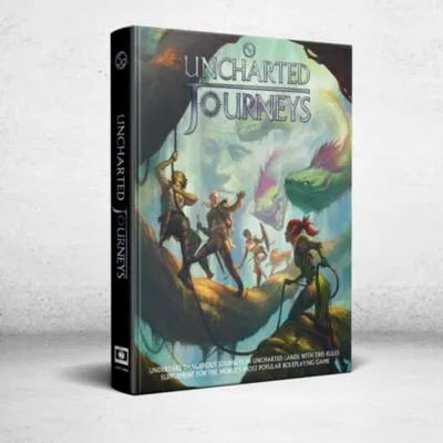 Produktbild von Cubicle 7 Uncharted Journeys, Brettspiel-Erweiterung, Rollenspiele