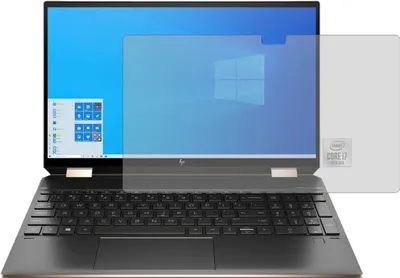 Produktbild von 2x HP Spectre 15-eb0008ng Premium Panzerfolie 7H Schutzfolie Antibakteriell Antischock