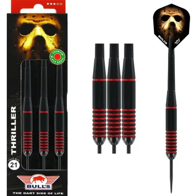 Produktbild von Bull's Thriller Black Brass 21 Gramm - Steeldarts