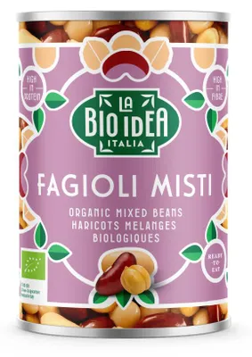Zdjęcie produktu dla FASOLA MIX W ZALEWIE400 g (240 g) - LAIDEA