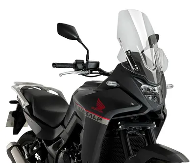 Zdjęcie produktu dla Szyba przednia PUIG 21656W Touring pasuje do HONDA XL750 TRANSALP przezroczysta