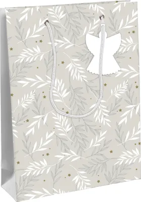 Produktbild von Clairefontaine Weihnachts-Geschenktüte "Naturel" mittel