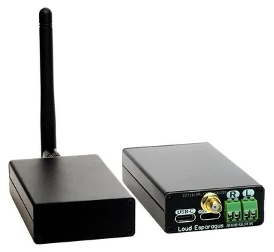 Produktbild von Elecrow Esparagus Loud, Audio-Streaming-Modul, ESP32, MAX98357, WiFi, BT4.2, USB C, 2x5W