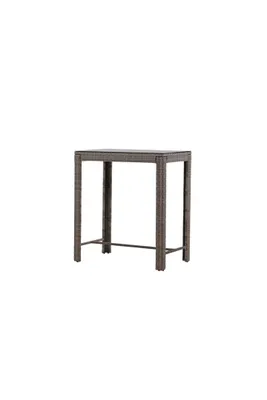 Image de Alo jardin table de bar gris.