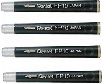 Produktbild von PentelArts Nachfüllpatrone FP10-NO für Pinselstift grau für GFKP GFKPF 4 Patrone