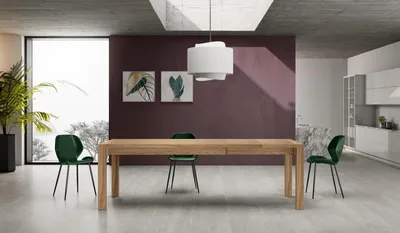 Produktbild von Nevada - Ausziehbarer Tisch (160/240 x 90 cm) in braunem Eichenfurnier