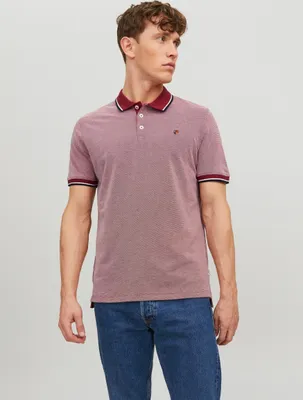 Produktbild von Jack & Jones 12169064, Rot, S, Baumwolle, Polyester, Nicht bleichen, Nicht im Wäschetrockner trocknen, Nicht chemisch reinigen