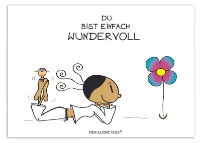 Produktbild von Goebel Postkarten Der kleine Yogi - "Wundervoll" - Postkarte