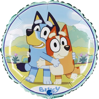 Obrázok produktu pre 1 fóliový balón Bluey, 46 cm / 18 palcov