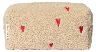 Produktbild von Studio Noos Teddy Hearts Etui - Ecru