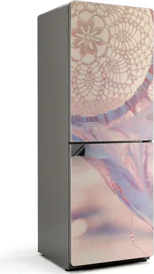 Produktbild von Zarter Traumfänger – Magnetische Kühlschrank Abdeckung – Dekorfolie magnetisch Küche – Kühlschrank Magnet Deko – selbstklebende Magnettafel – Magnetfolie für Kühlschranktür – 70x190 cm