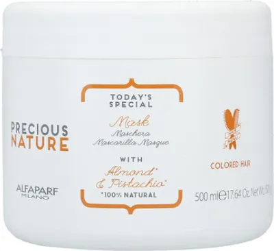Produktbild von ALFAPARF Milano Precious Nature Strengthening Mask 500ml, 500 ml, Frauen, Alle Haare, Alle Farben, Schutz, Mandel