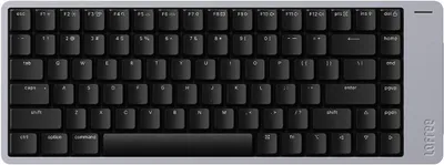 Produktbild von Tastatur(US Layout QWERTY) Aluminiumlegierung mit pulsartigen Taktil-Schaltern. Aufladbare kabellose Tastatur mit 3 Verbindungsmodi für Windows, MacOS