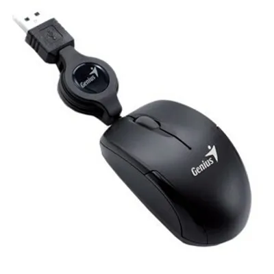 Produktbild von Genius Computer Technology Micro Traveler V2, Optisch, USB Typ-A, 1000 DPI, Silber