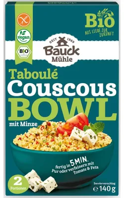 Produktbild von Bauck Mühle Couscous Bowl Tabloulé 140g