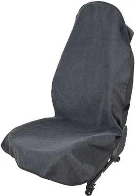 Productafbeelding van Unyqoos® Universele, waterdichte autostoelhoes, 140 x 75 cm – Frottee met comfortlaag, antislipbutylrubber, geschikt voor auto, SUV en vrachtwagen