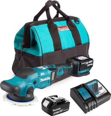 Image de Polisseuse 18 V Li-Ion LXT Ø150 mm (2x5,0 Ah) - MAKITA DPO600RTE