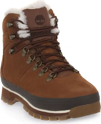 Produktbild von Timberland Boots A2KE7 Euro Hiker WP Fur Lined SADDLE, Rauleder, Braun, Damen