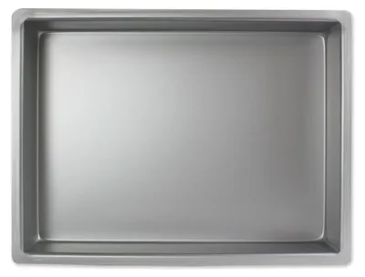 Immagine prodotto di PME, teglia rettangolare in alluminio, dimensioni 229 x 304 x 102 mm, 23 x 30 x 10 cm, colore argento