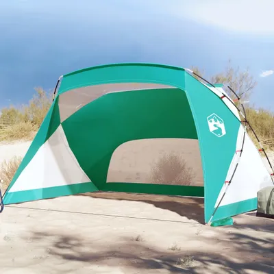 Produktbild von Design Strandzelt Meergrün 274x178x170/148 cm 185T Taft, Campingzelte 2024
