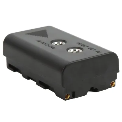Zdjęcie produktu dla Akumulator atrapowy NPF550 o napięciu wyjściowym 7,4 V/3 A do lamp LED i monitorów Sony NPF550, NPF570 i NPF970.