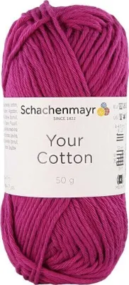 Produktbild von Schachenmayr Your Baumwolle 00037 Cyclam Strickgarn
