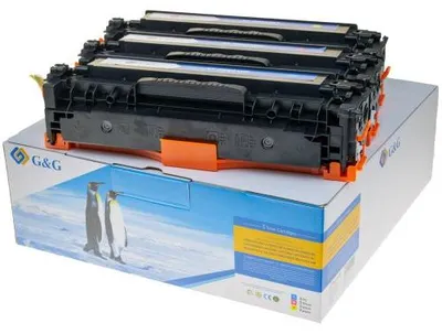 Image de G&G Toner 3er Color Set für HP 125A /128A/131A C/M/Y
