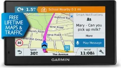 Produktbild von Garmin DriveSmart 50LMT-D, Westeuropa, 12,7 cm (5"), 480 x 272 Pixel, TFT, Speicherkarte, MicroSD (TransFlash)