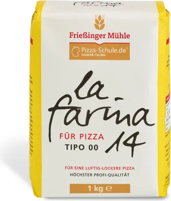 Produktbild von 1Kg Pizzamehl Tipo00La Farina 14 Fri