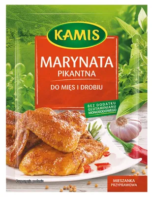 Immagine prodotto di Kamis Marinata piccante per carne e pollame - Miscela di spezie 20 g