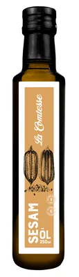 Image de huile de sésame pressée à froid, 250 ml