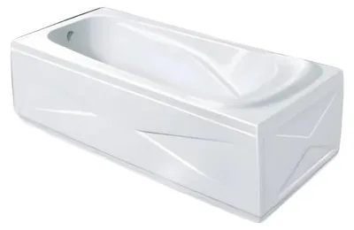 Zdjęcie produktu dla Wanna wellness Wanna akrylowa Wanna designerska Wanna luksusowa 160x71 cm