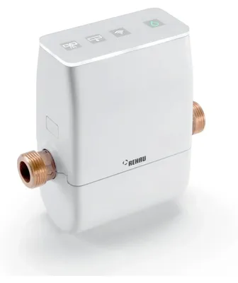 Obrázek produktu pro REHAU RE.GUARD 2.0, regulátor průtoku vody, DN 20, G1, WiFi, 1 ks.