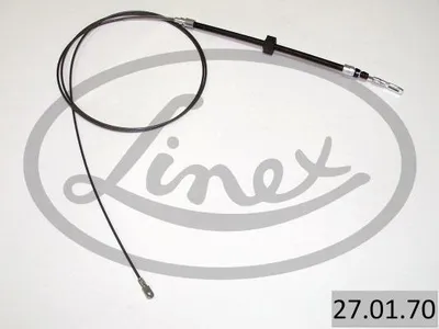 Produktbild von LINEX Handbremsseil 27.01.70 Vorne passend für MERCEDES-BENZ SPRINTER 3-t Kasten (903) 2460/285mm