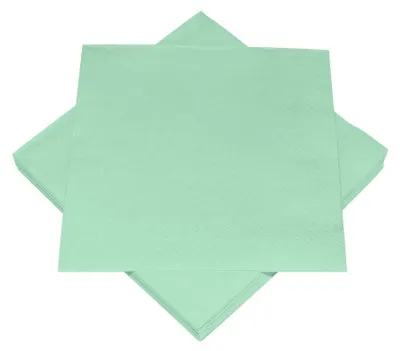Produktbild von 20 Servietten Mint 3-lagig 33x33cm