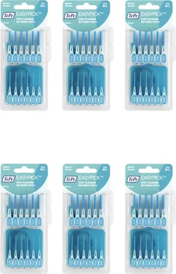 Produktbild von 6x TePe Easy Pick M/L blau a 36 Stück