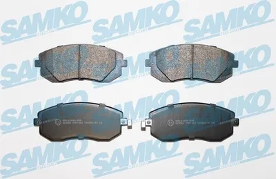 Produktbild von SAMKO Bremsbeläge Satz Vorne Bremsklötze für SUBARU FORESTER (SH) 5SP1363