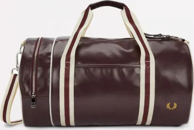 Image de Fred Perry Classic Barrel Bag Couleur Bordeaux