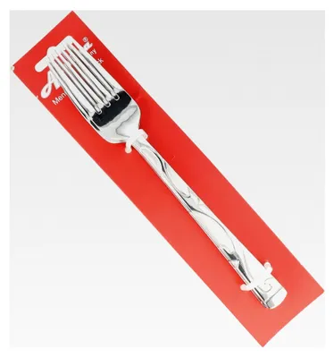 Produktbild von 6x Menügabel Besteck Menübesteck Menülgabel Edelstahl Gabel Silber Glänzend mit Gravur