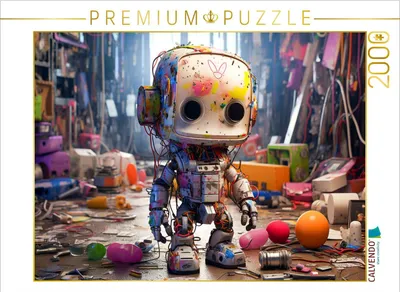 Produktbild von CALVENDO Puzzle Brummbot | 2000 Teile Lege-Größe 90x67cm Foto-Puzzle für glückliche Stunden