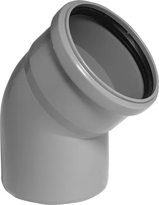 Zdjęcie produktu dla Kolanko Osma HTB 15° DN 160 szare