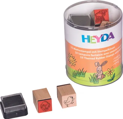 Image de 6XHeyda 204888484 Set de tampons printemps
