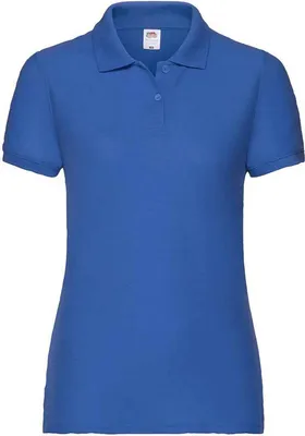 Produktbild von Fruit of the Loom Damen Poloshirt Lady Fit Piqué PC4160 (XS) (Königsblau)