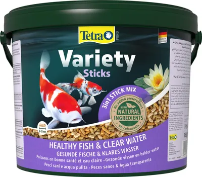 Produktbild von Tetra Pond Variety Sticks, Zierfisch, Trockenfischfutter, Stab, 10 l, 1 Stück(e)