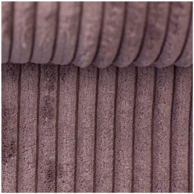 Breitcord-Polsterstoff Wanja in mauve mit 1cm breiter Rippe, weiche Samt-Haptik und strukturierte Oberfläche für Polsterarbeiten.