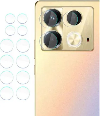 Zdjęcie produktu dla Szkło na aparat do Infinix Note 40, 3mk Lens Protection, 4 zestawy