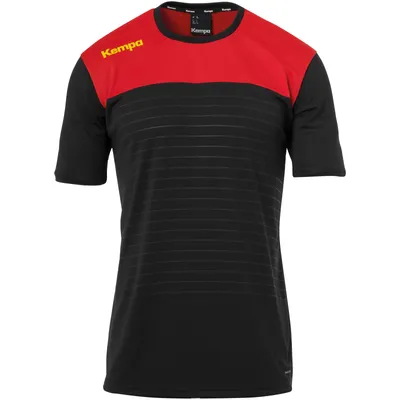 Image de Kempa Emotion 2.0 maillot noir/rouge/jaune 128