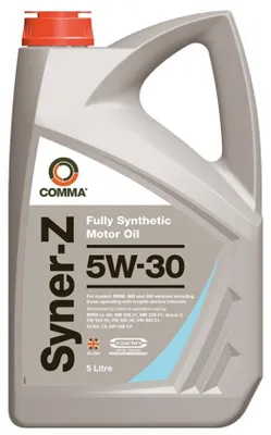 Produktbild von COMMA Syner-Z für 5W-30 5 Liter Motoröl Motorenöl Vollsynthetisch OV0401547-G30 OV0401547-D30 505 00 505 01 DEXOS 2 229.31 229.51 229.52 Longlife-04