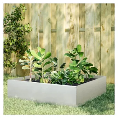 Produktbild von Hochbeet 100x100x25cm aus Edelstahl