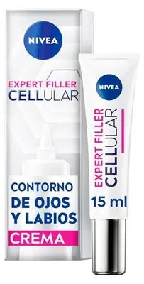 Produktbild von Nivea Cellular Filler Contorno Ojos y Rellenador Labios 15ml